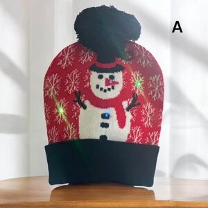 Christmas LED Light-Up Hat - Brighten Your Holidays!